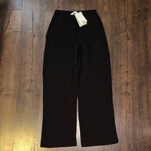 H&M Kids Black Linen Bottoms